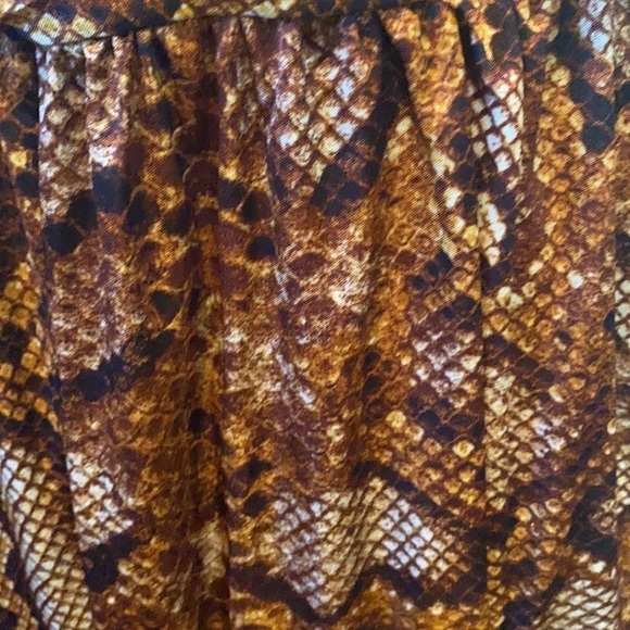 Altuzarra for Target bronze snake print dress - Picture 3 of 6